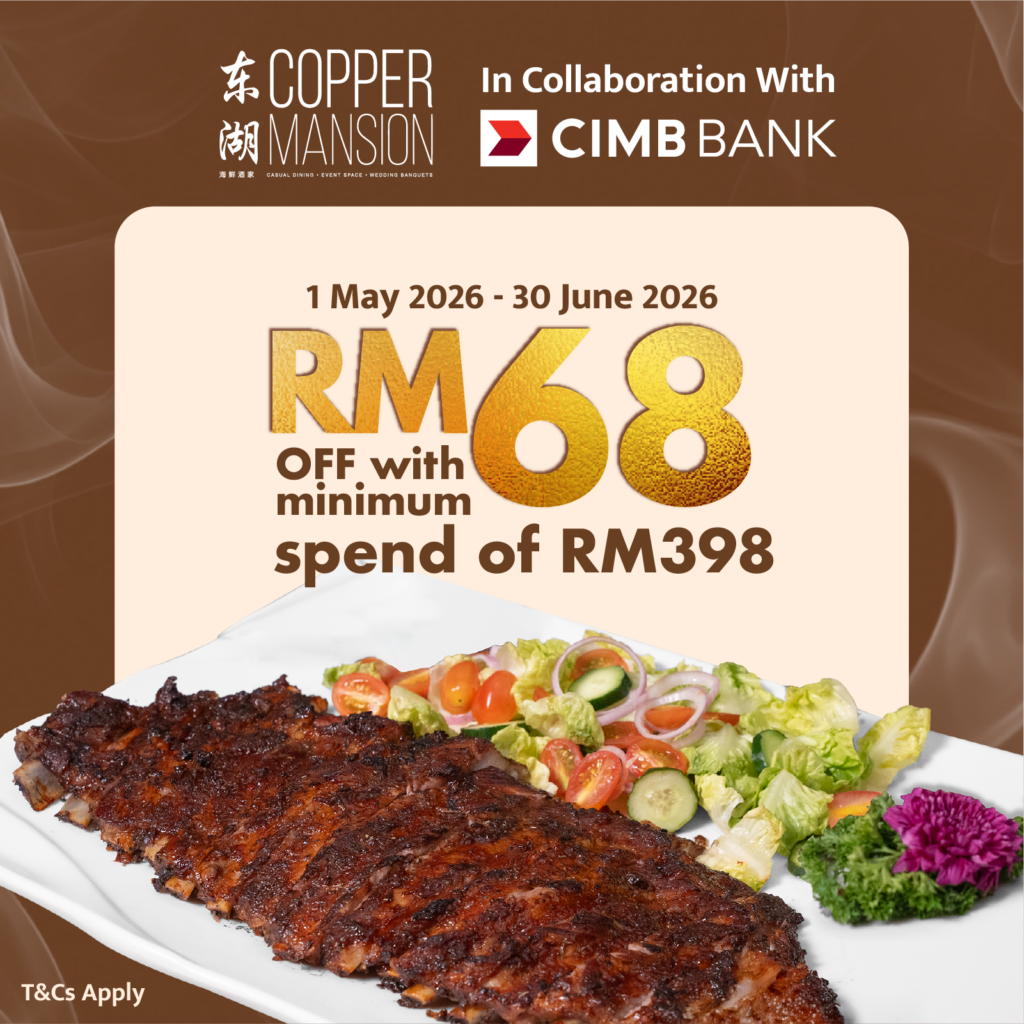 Enjoy CIMB Bank Deal of RM68 OFF